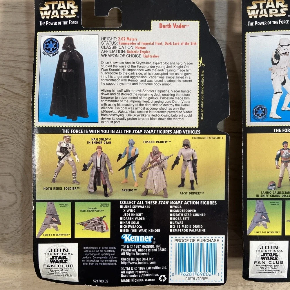 Star Wars Power Of The Force - (BRAND NEW SEALED) 4x LOT - Action Figure 1996 95
